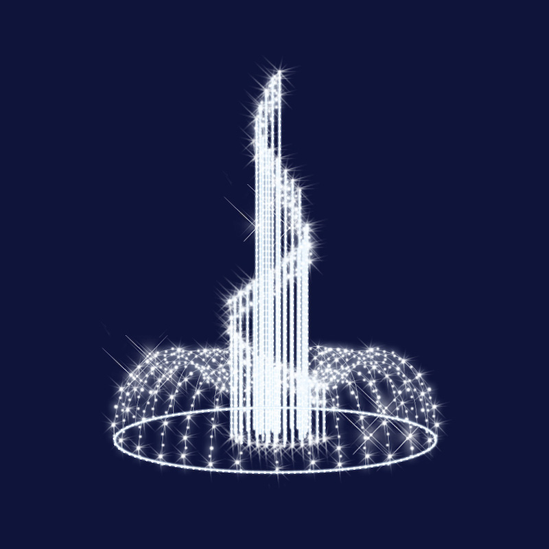 светодиодный фонтан EF0014